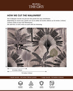 Tropical Silhouettes Wall Mural