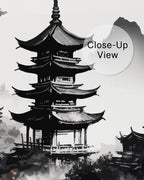 Chinese Scroll Wall Mural