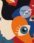 Colorful Collaboration Wall Mural