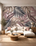 Contemporary Palm Wall Mural