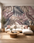 Contemporary Palm Wall Mural