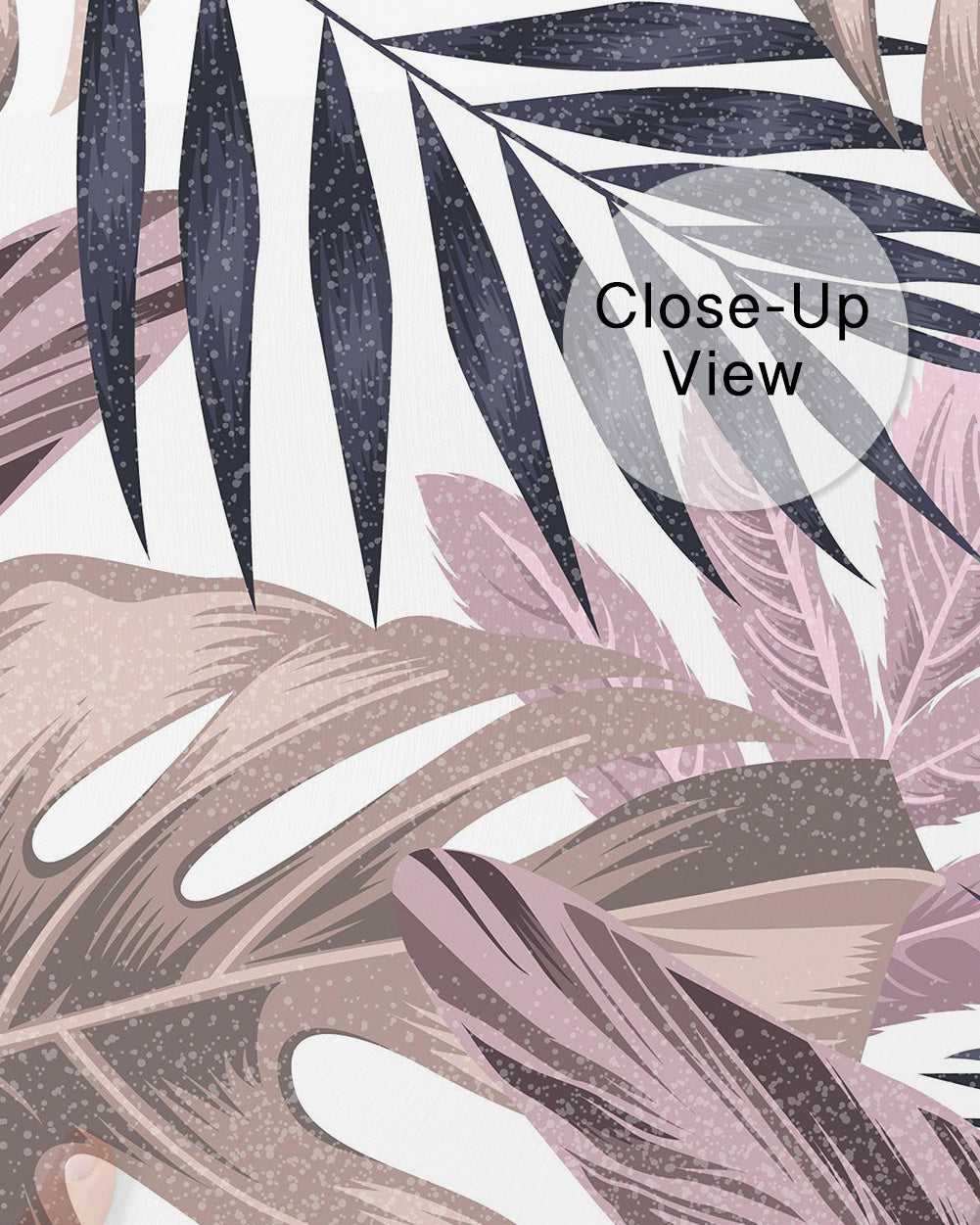 Contemporary Palm Wall Mural