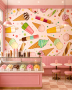 Scoop & Sprinkles Wall Mural
