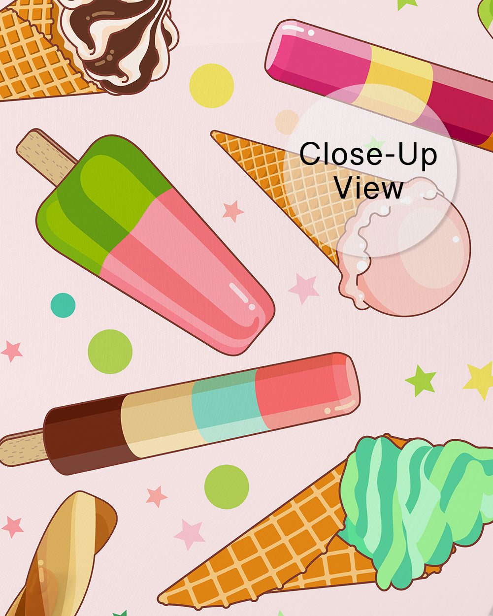 Scoop & Sprinkles Wall Mural