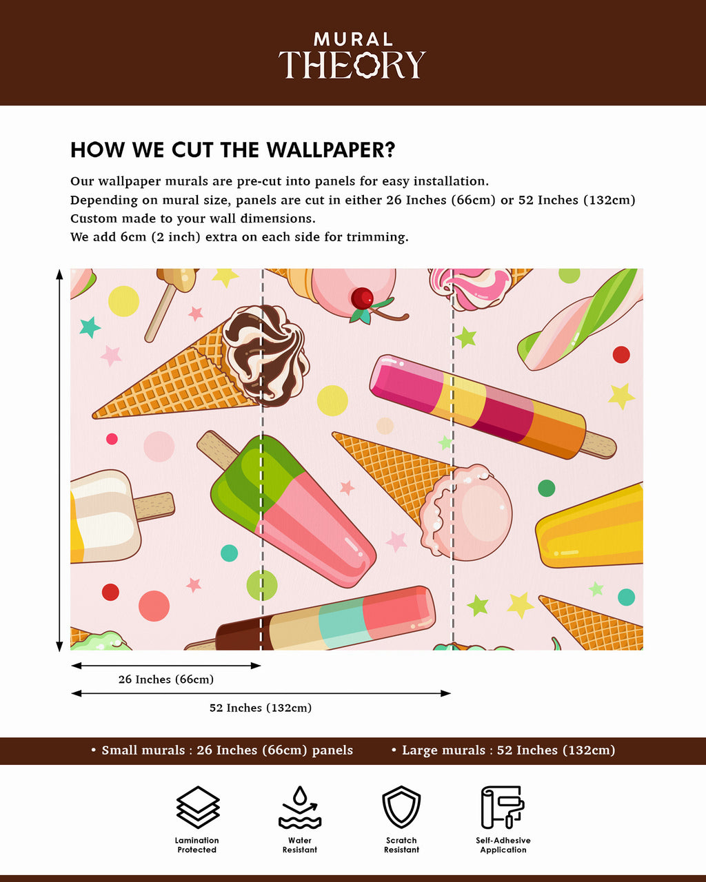 Scoop & Sprinkles Wall Mural