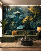 Emerald Jungle Wall Mural