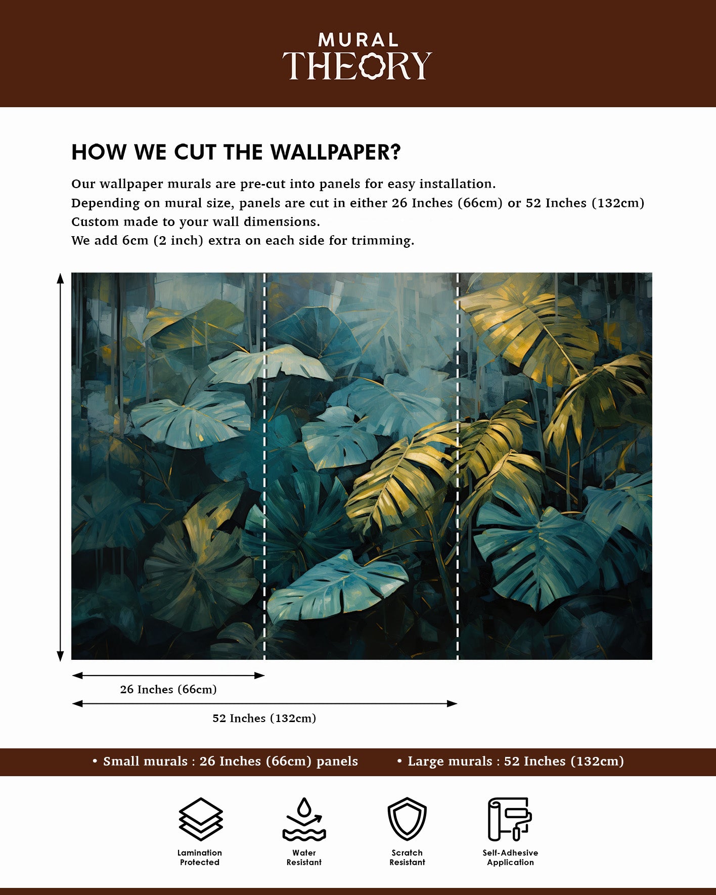 Emerald Jungle Wall Mural