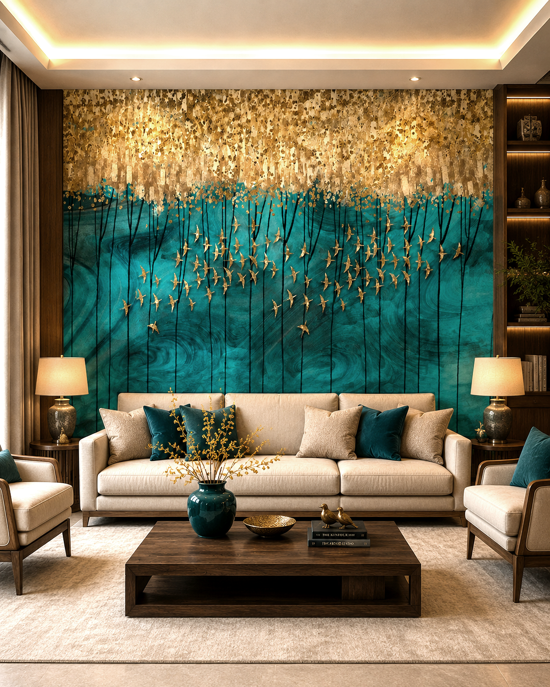 Celestial Migration Wall Mural