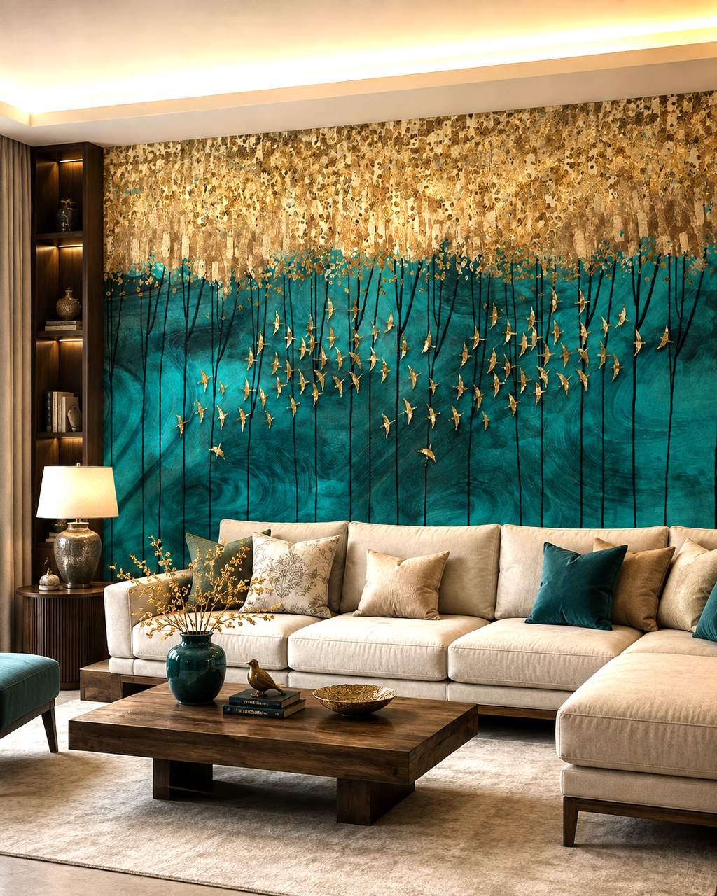 Celestial Migration Wall Mural