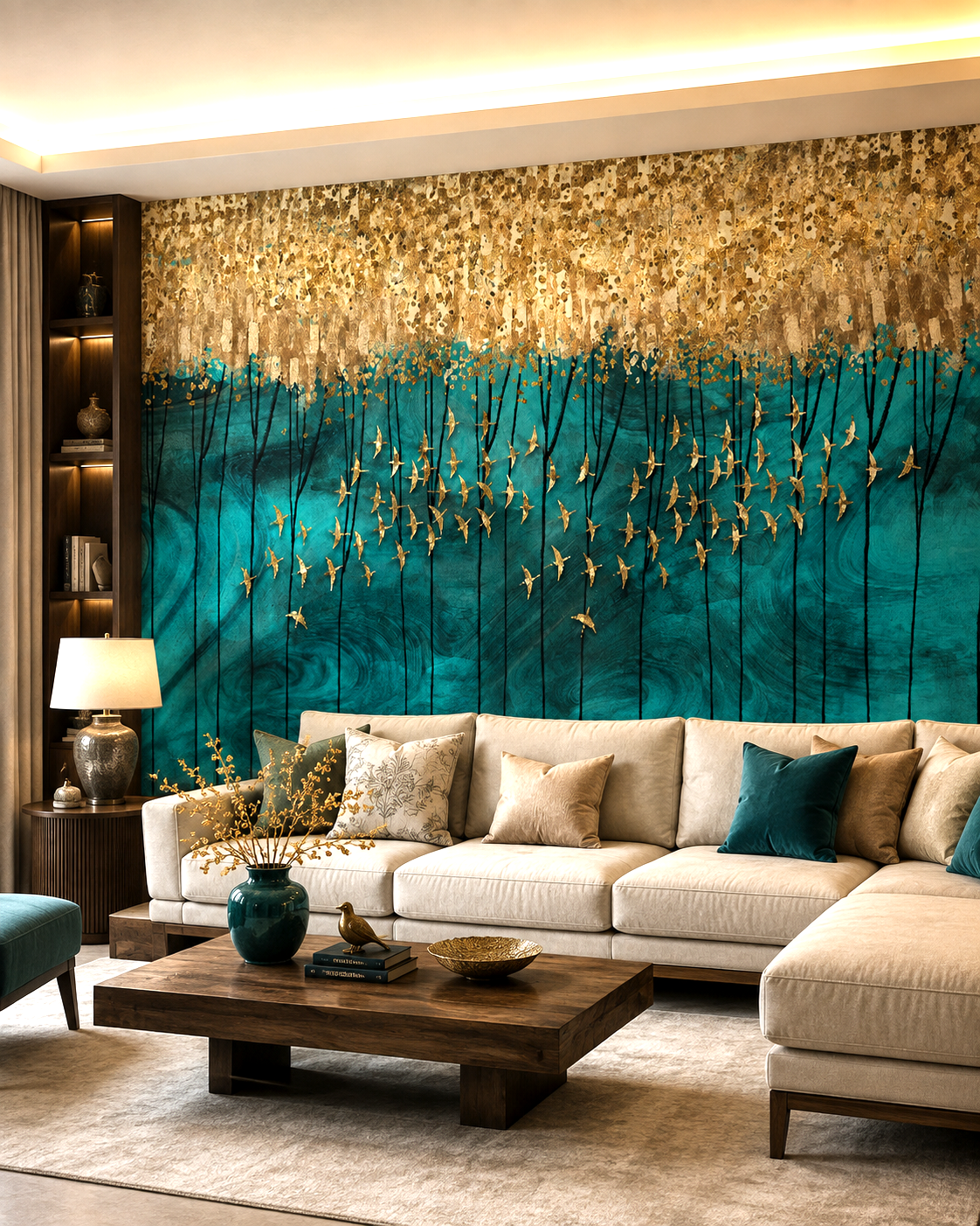 Celestial Migration Wall Mural