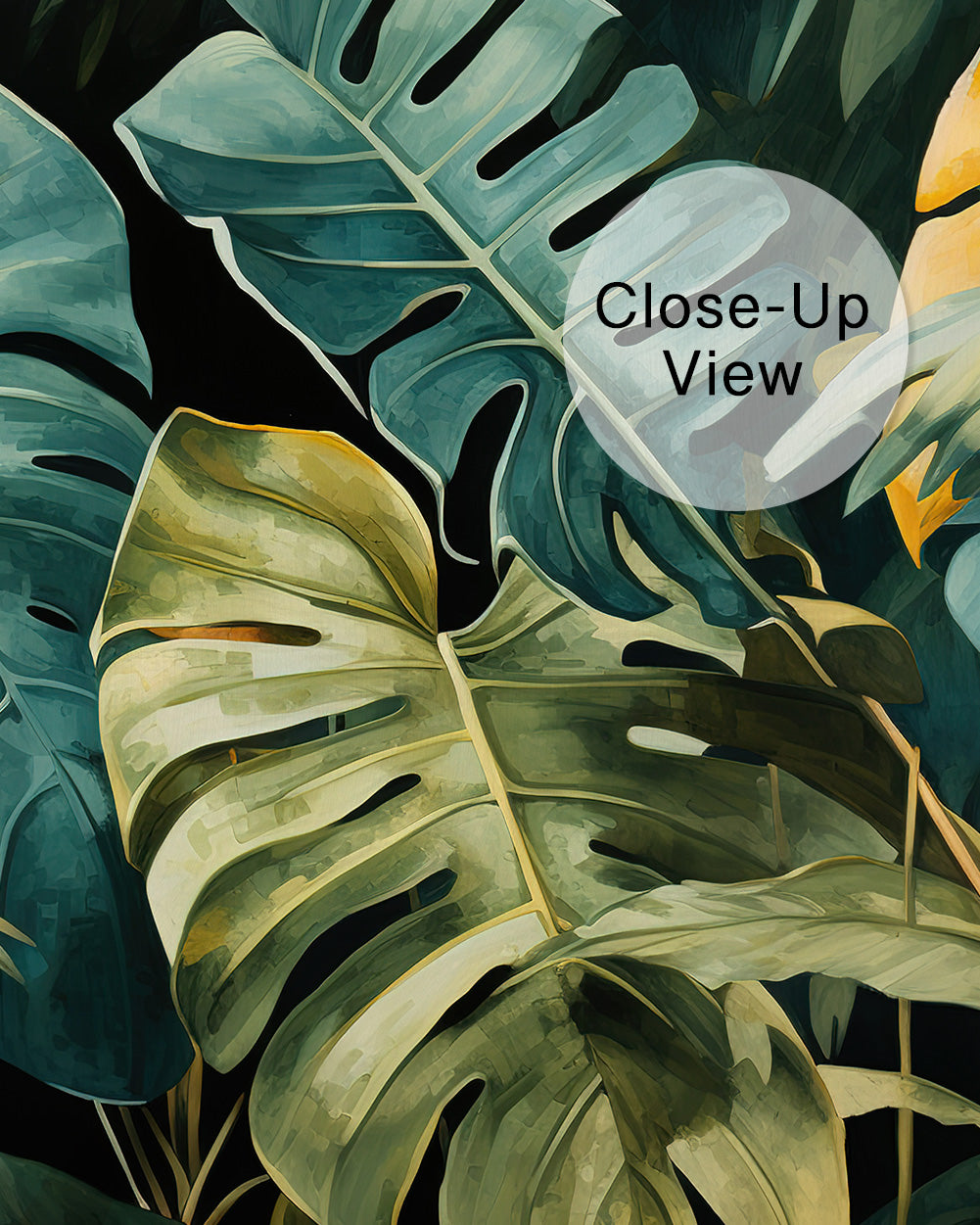 Tropical Glow Wall Mural