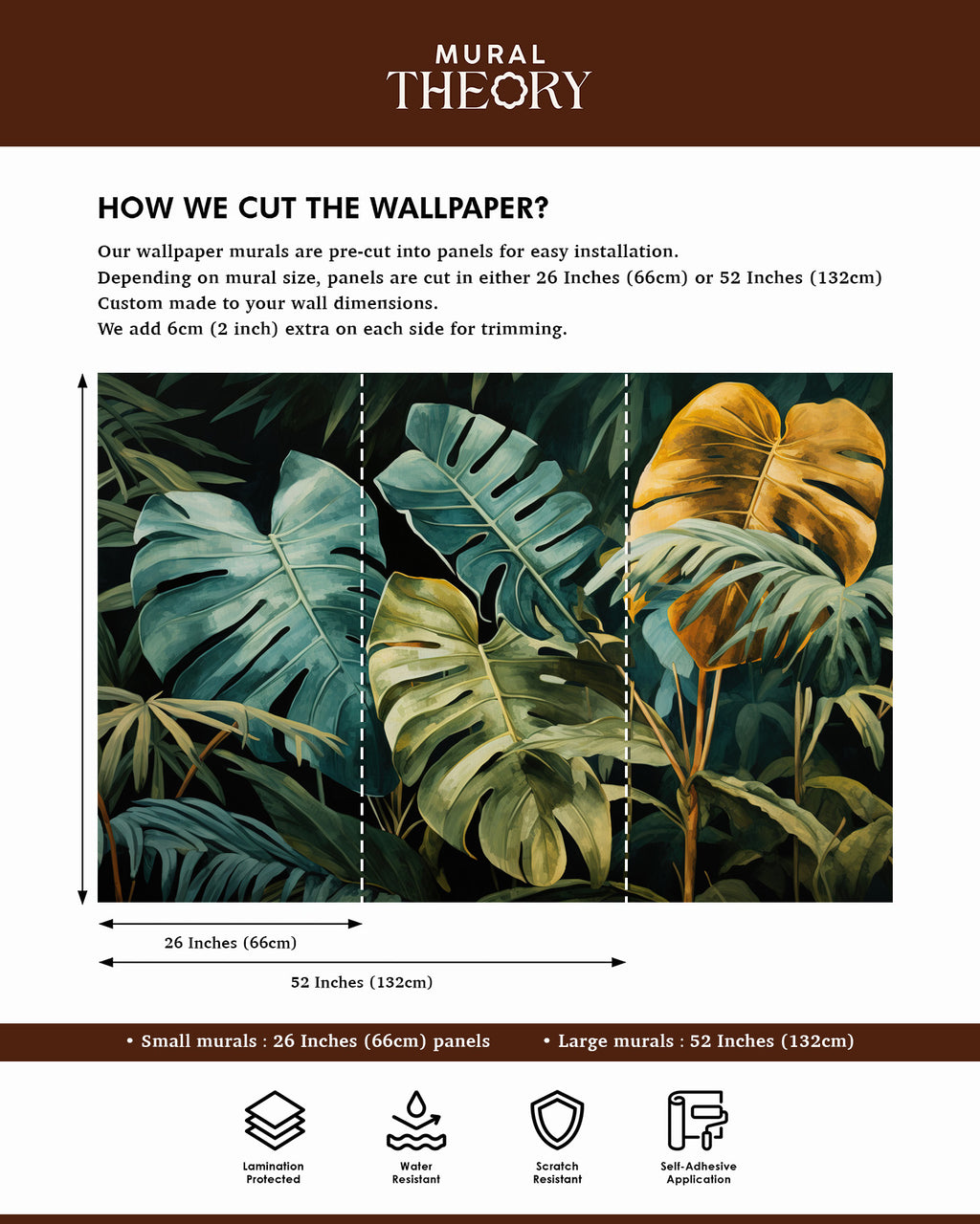 Tropical Glow Wall Mural