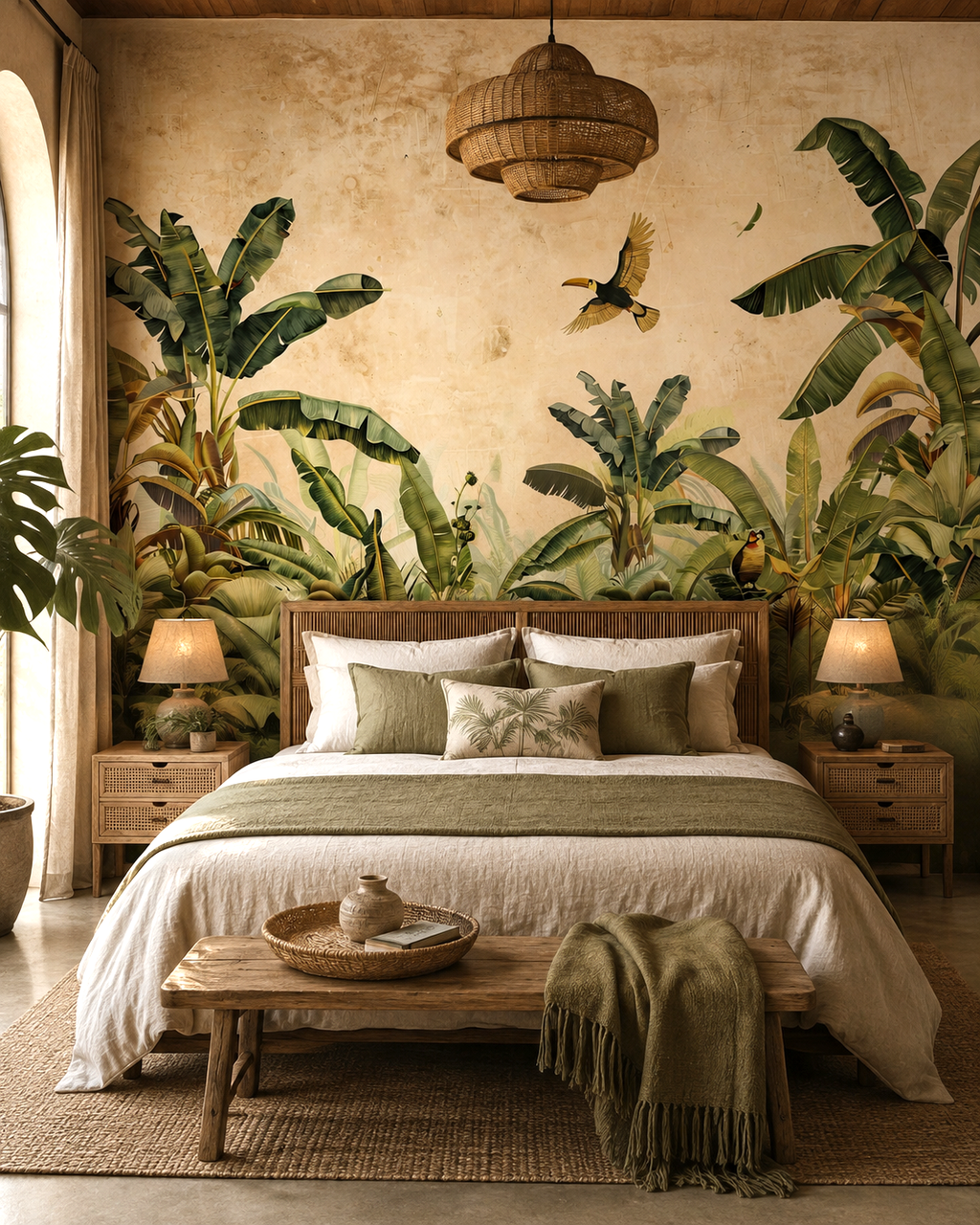 Tropical Haven Wall Mural