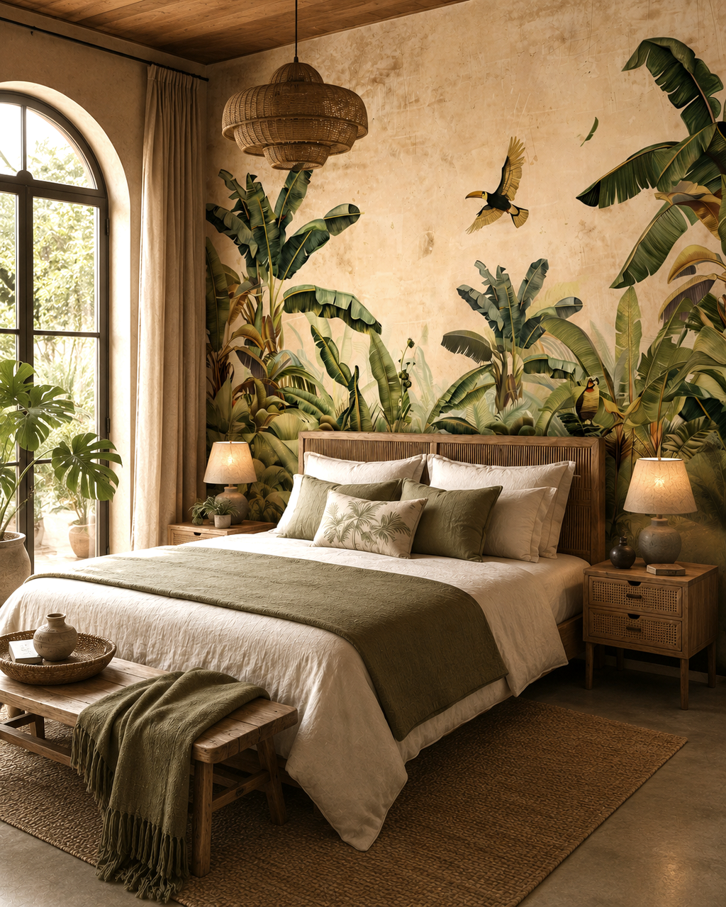 Tropical Haven Wall Mural