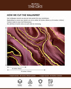 Royal Marbling Wall Mural