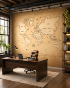Vintage Atlas Wall Mural