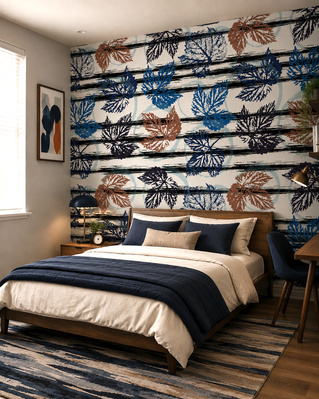 Coastal Coral Wall Mural
