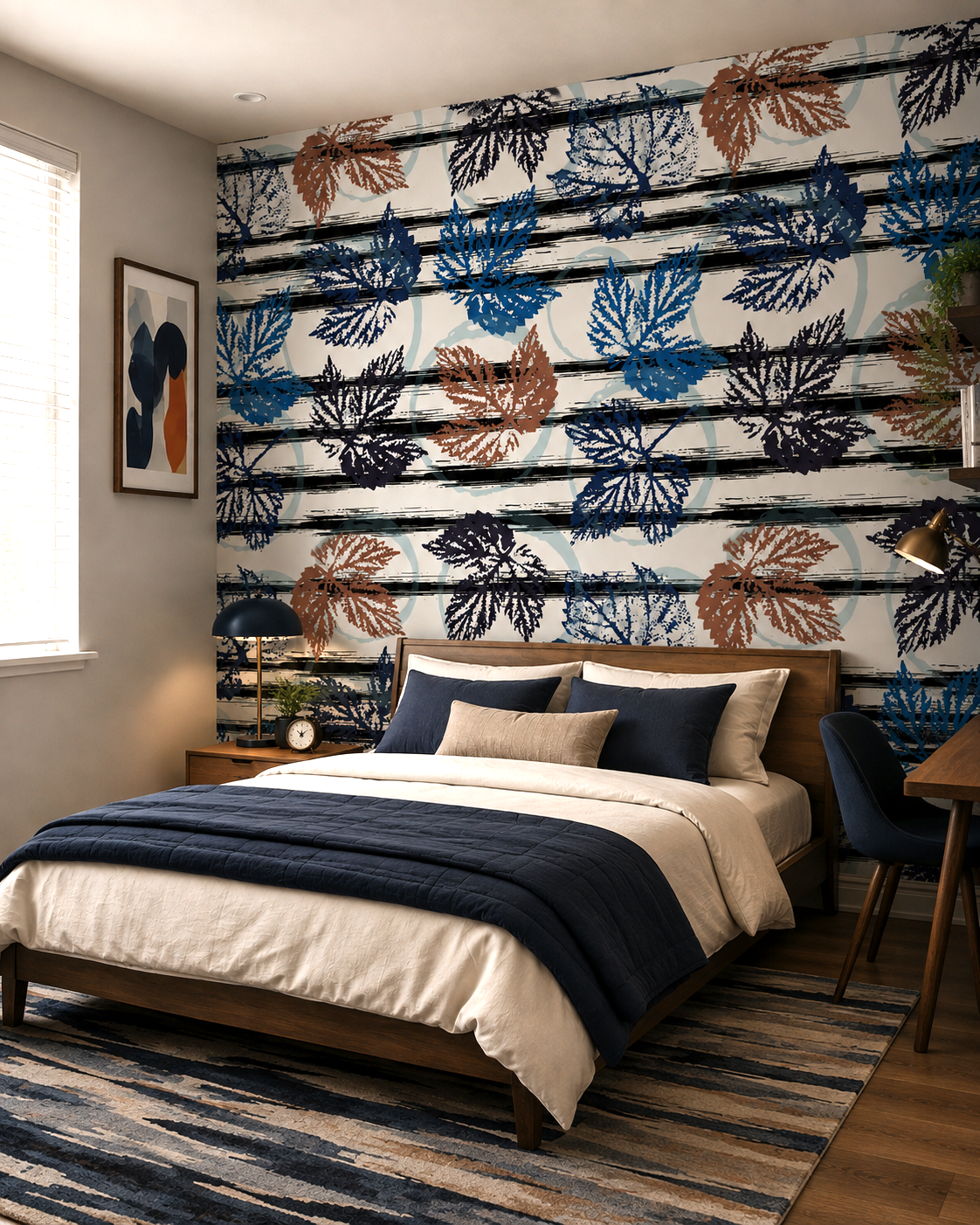 Coastal Coral Wall Mural