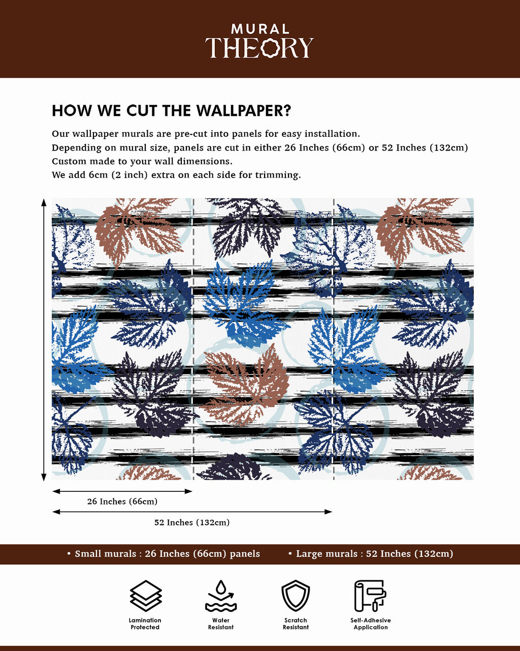 Coastal Coral Wall Mural
