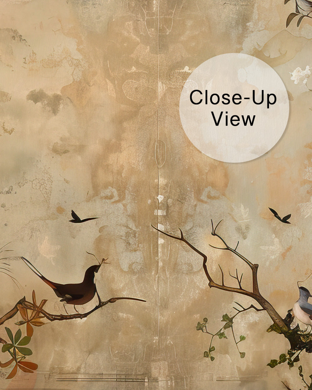 Vintage Aviary Wall Mural