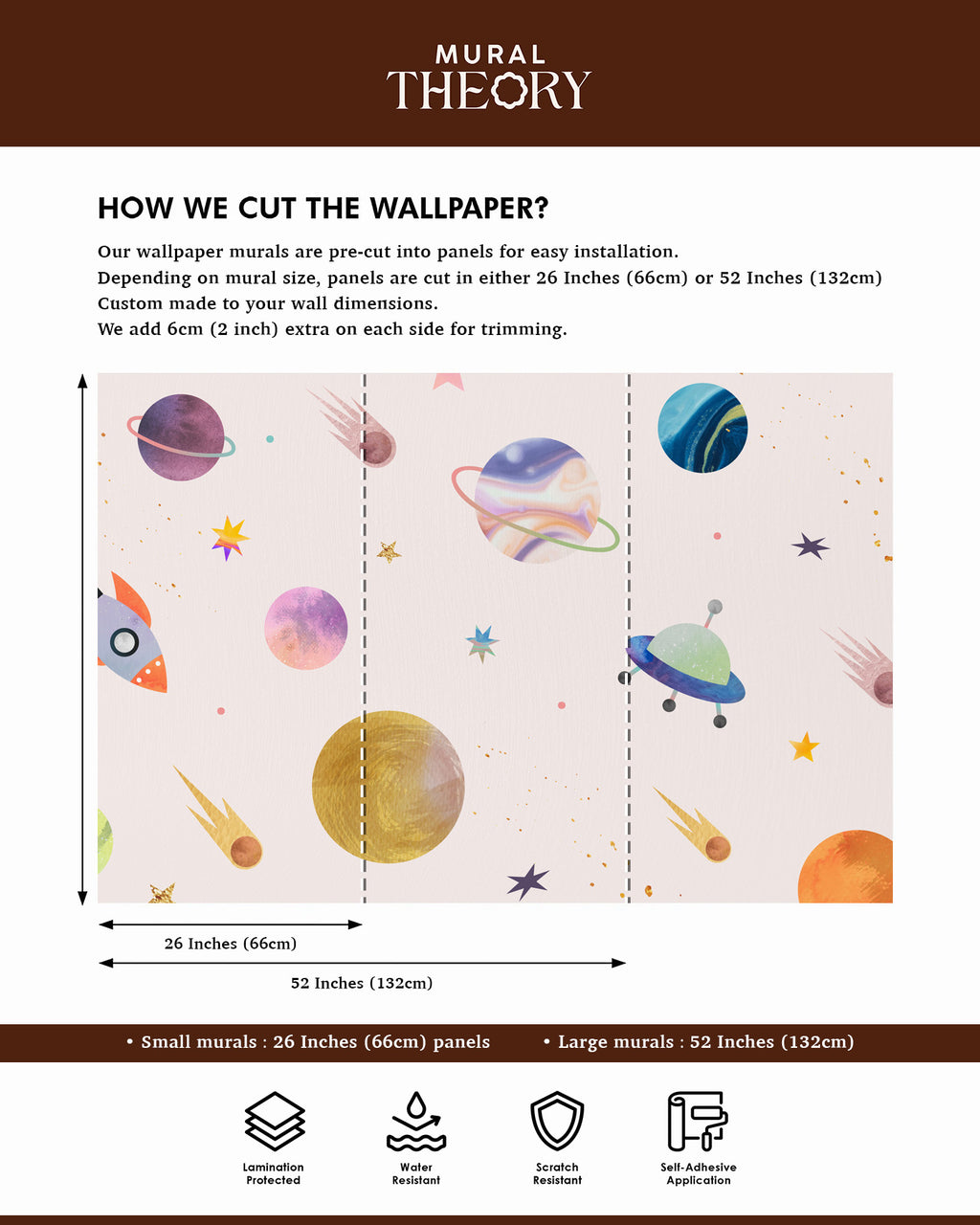 Cosmic Dreams Wall Mural