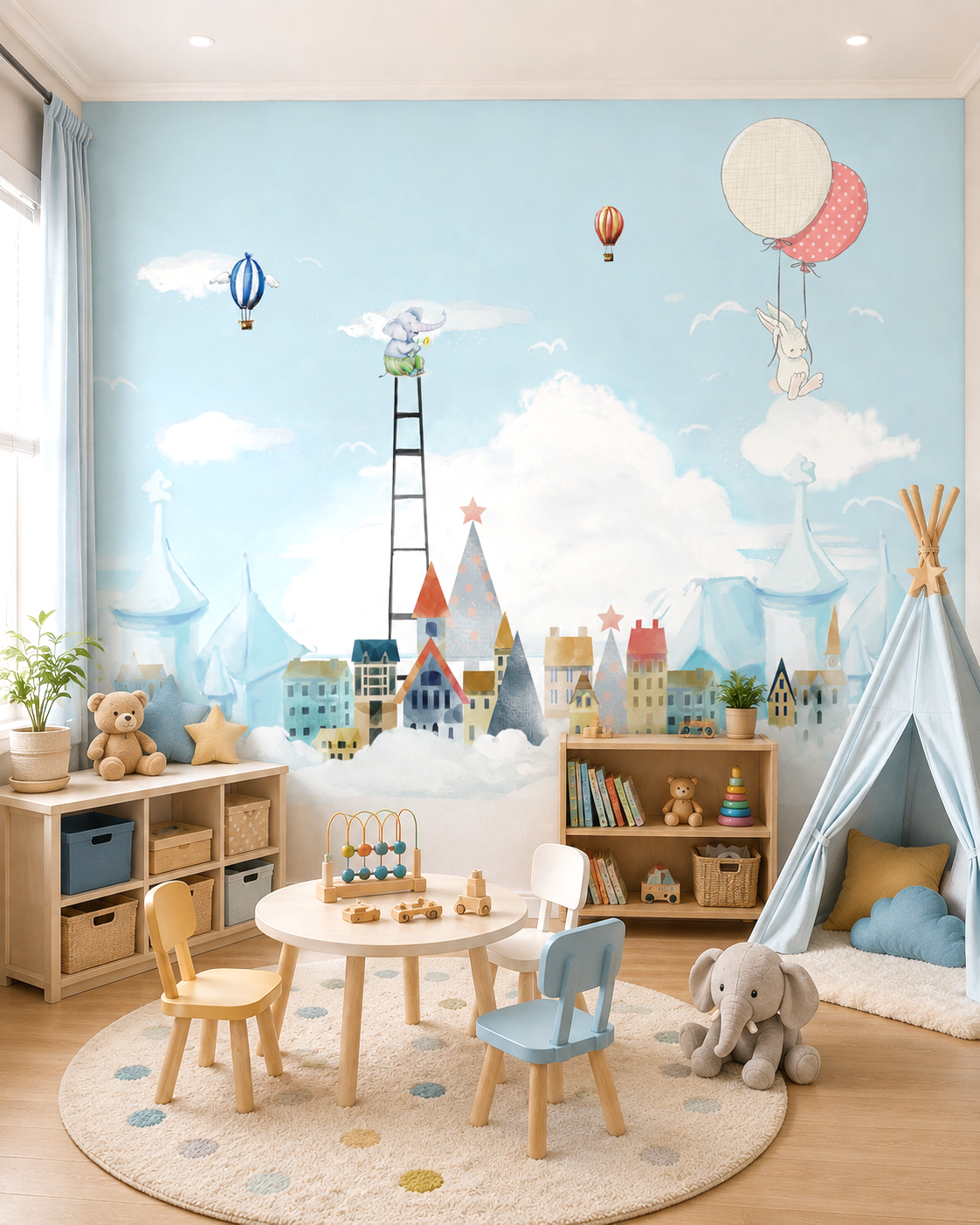 Skybound Dreams Wall Mural