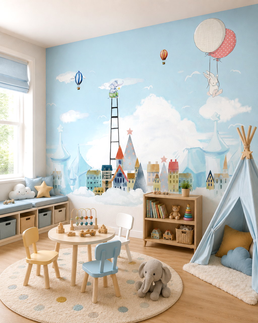 Skybound Dreams Wall Mural
