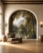 Golden Wilderness Wall Mural