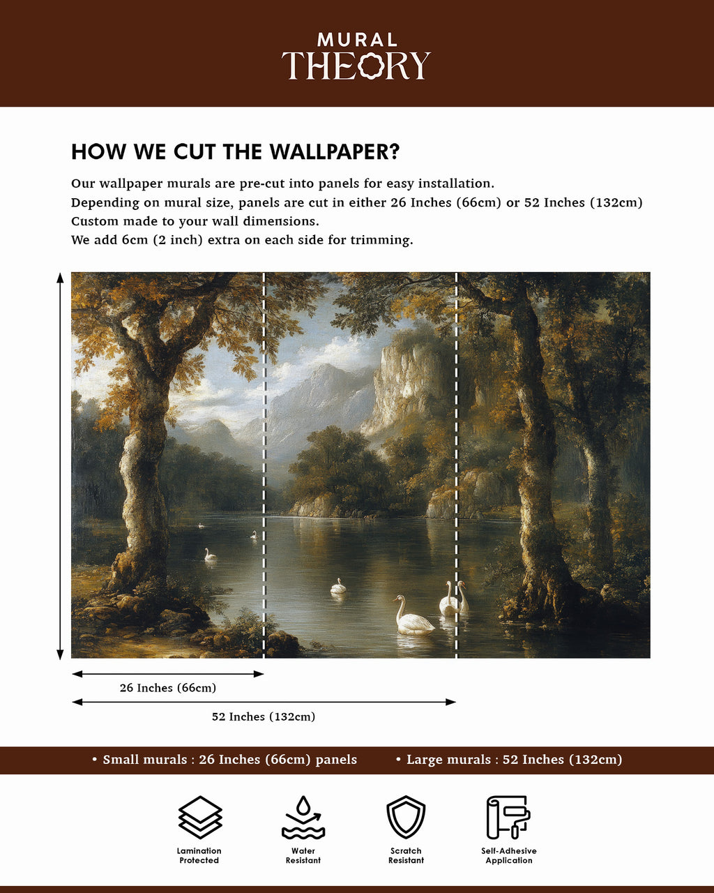 Golden Wilderness Wall Mural