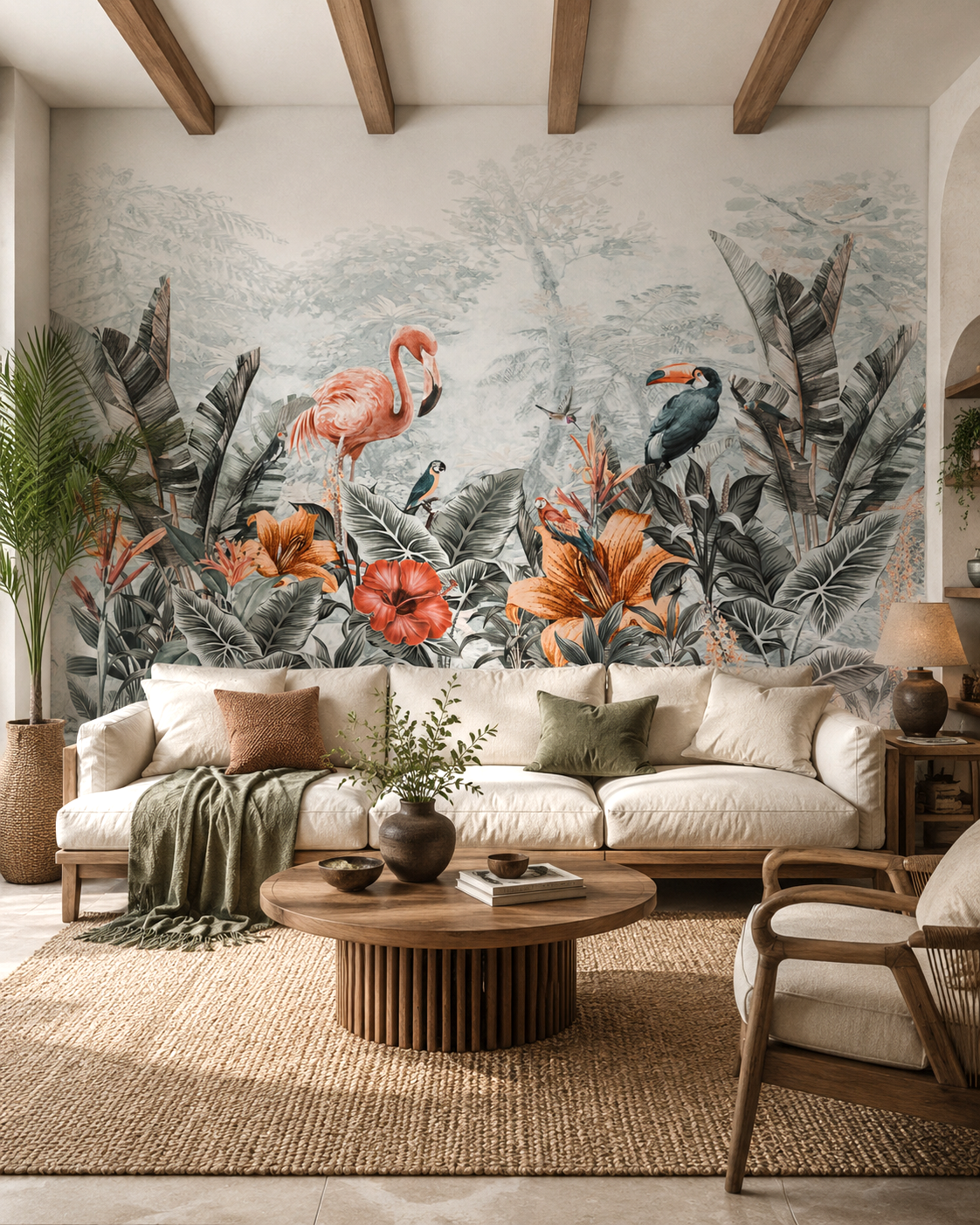 Tropical Elegance Wall Mural