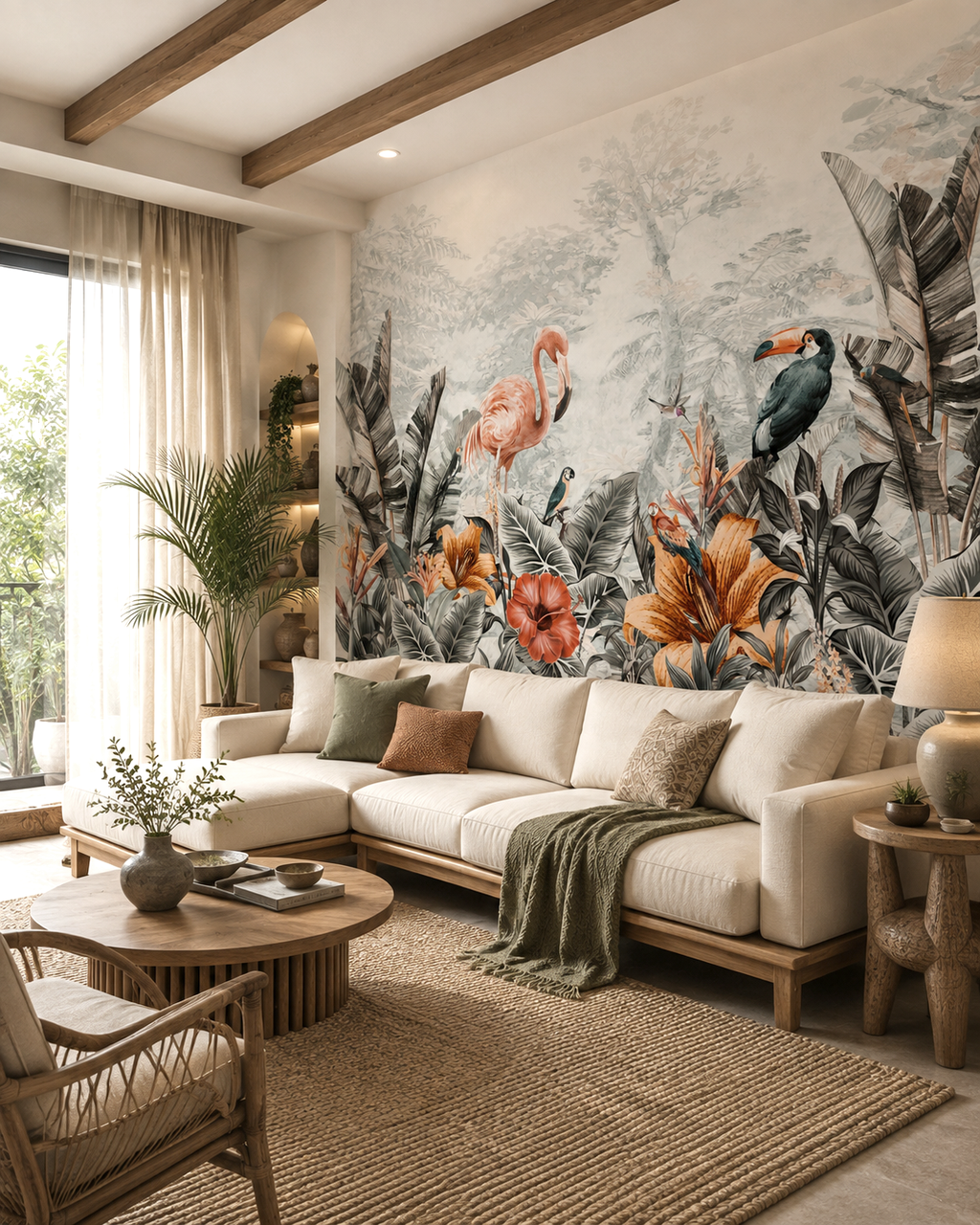 Tropical Elegance Wall Mural