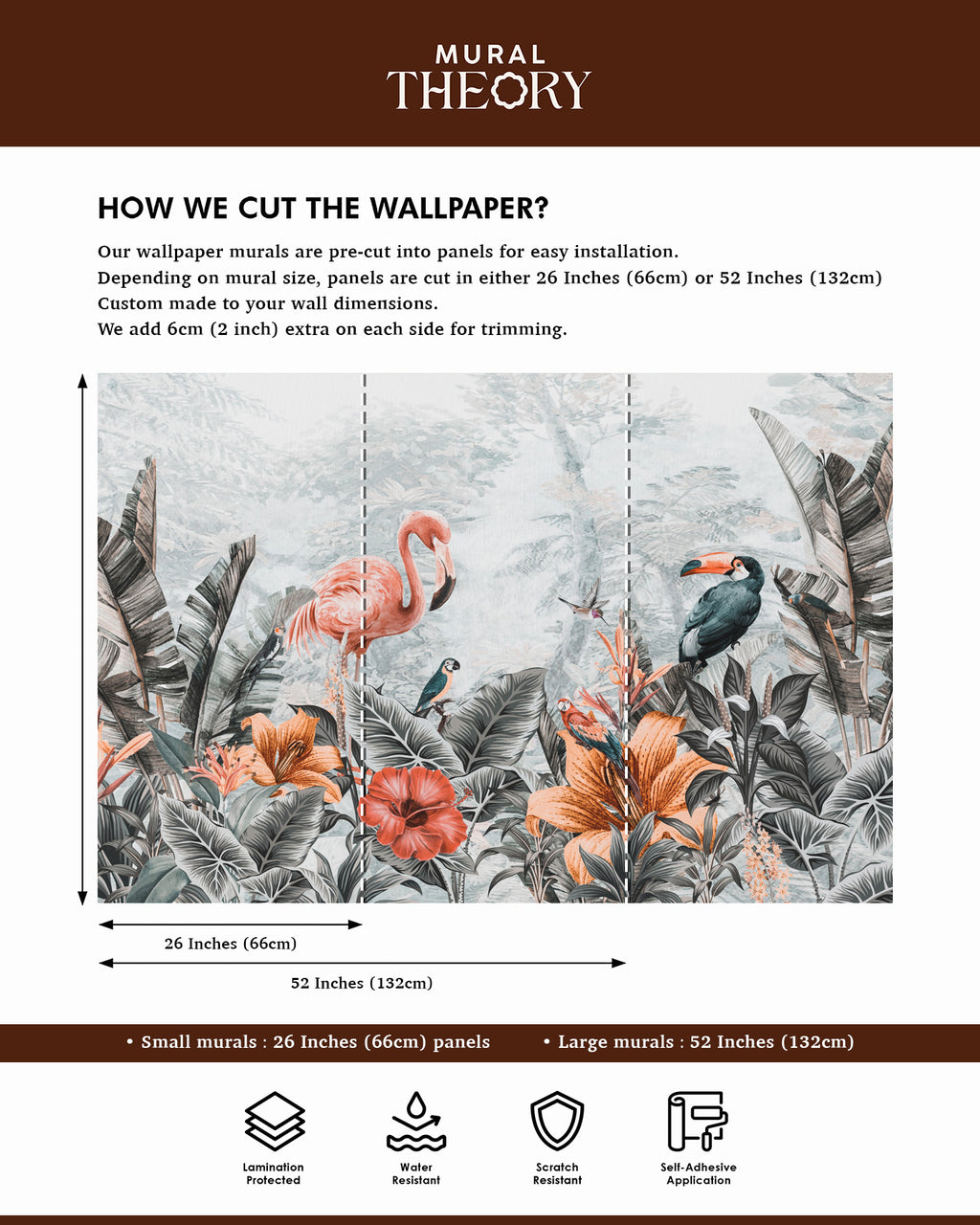 Tropical Elegance Wall Mural