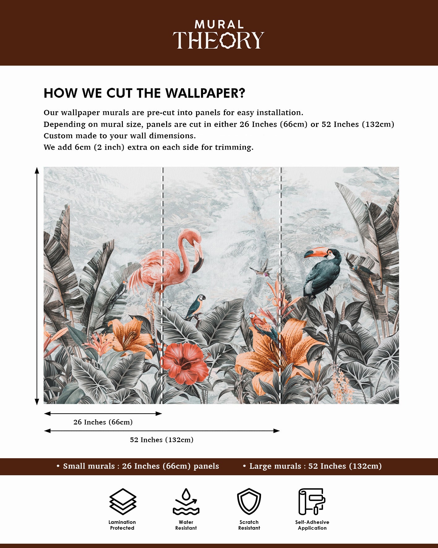 Tropical Elegance Wall Mural