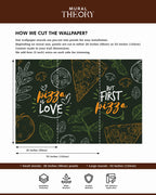 Pizza Love Wall Mural
