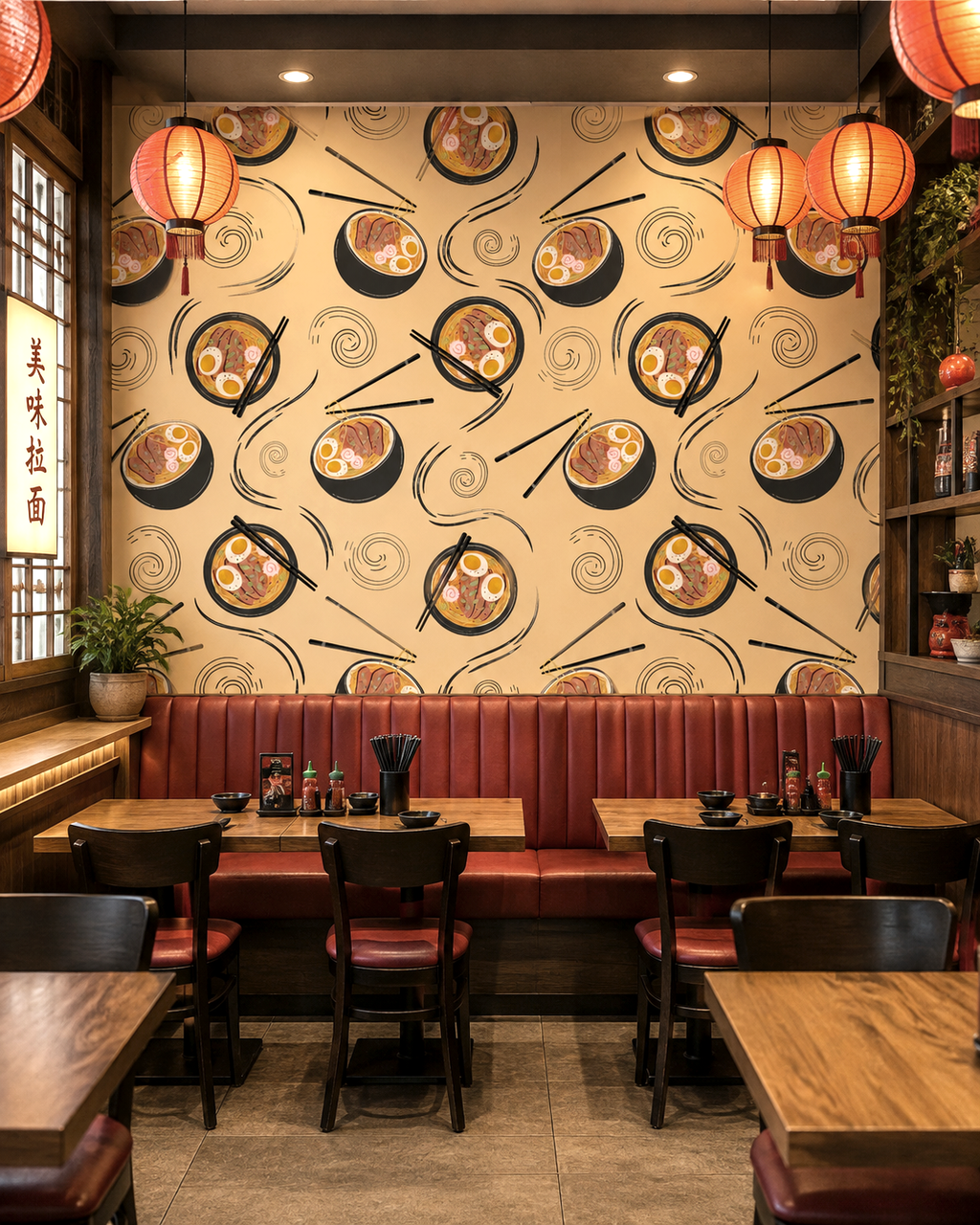 Ramen Reverie Wall Mural