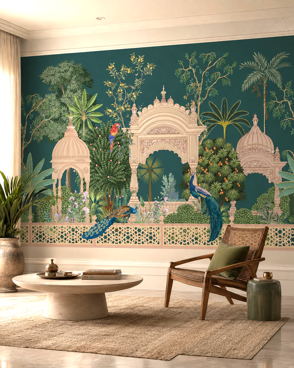 Mughal Garden Wall Mural