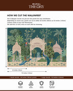 Mughal Garden Wall Mural