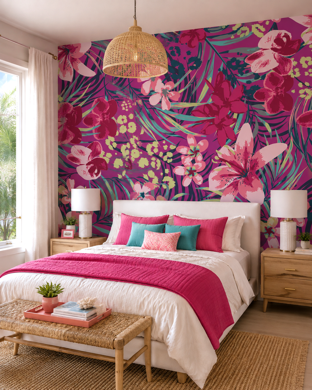 Floral Fever Wall Mural