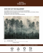 Whispering Pines Wall Mural