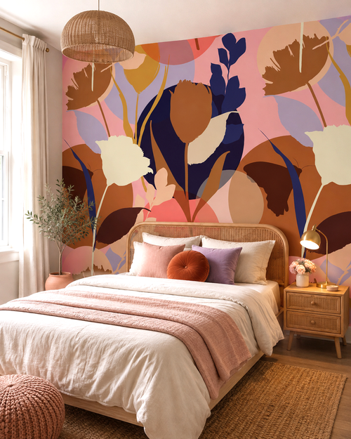 Abstract Botanica Wall Mural