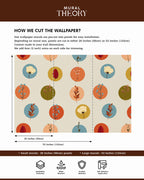 Botanical Circles Wall Mural