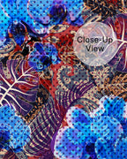 Blue Boheme Wall Mural