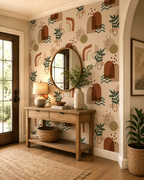 Earthy Arches Wall Mural