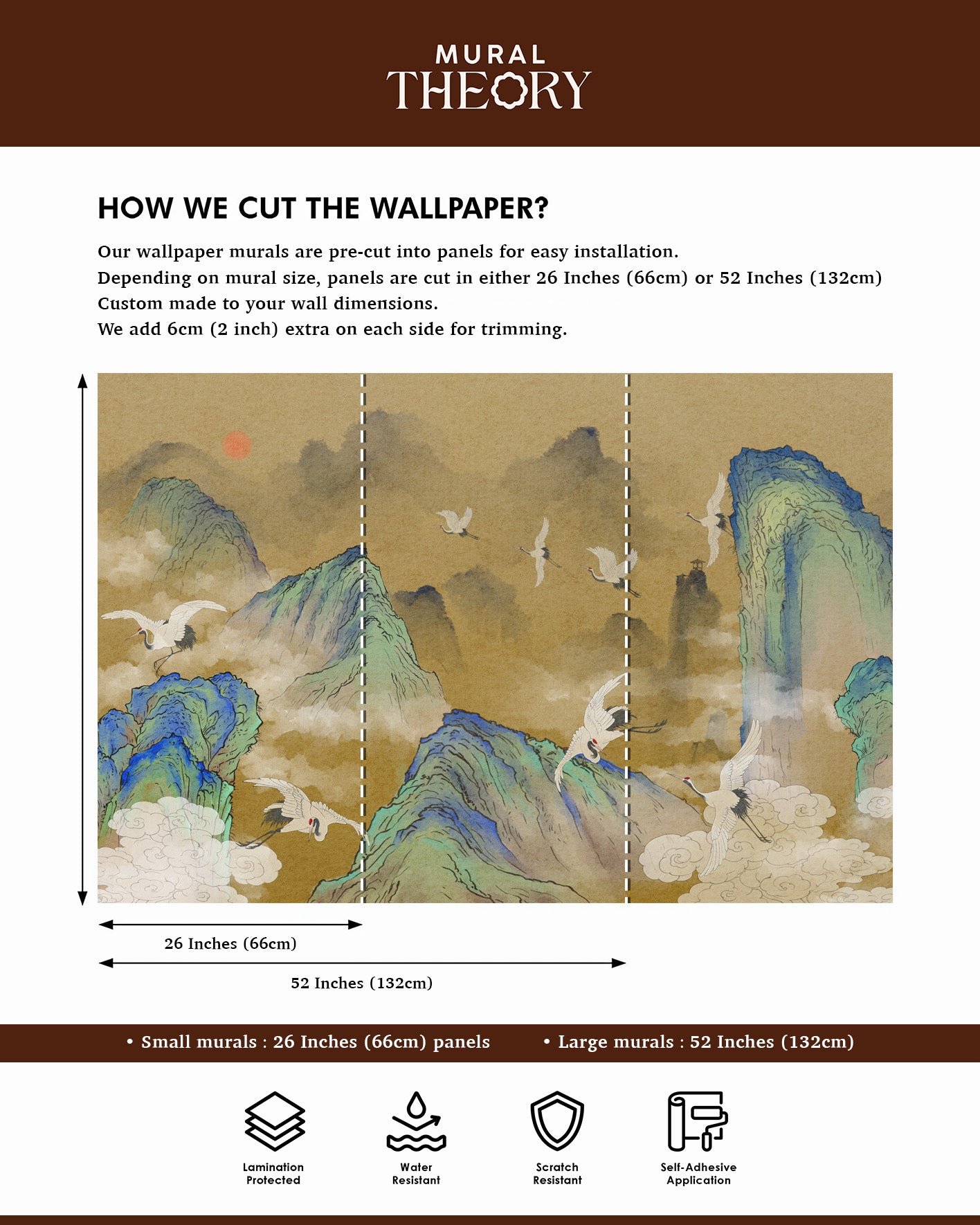 Celestial Mountains Wall Mural