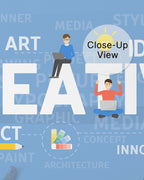 Creative Vision Wall Mural