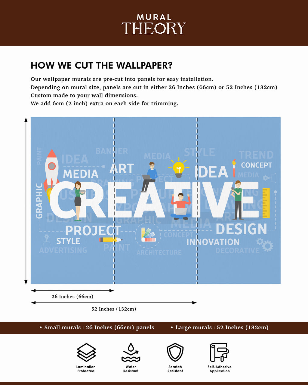 Creative Vision Wall Mural