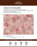 Blush Botanica Wall Mural