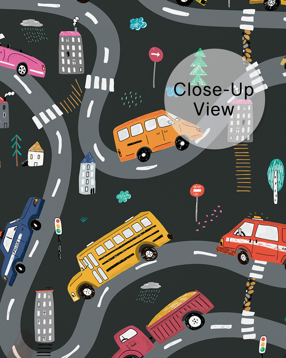 Road Trip Wall Mural