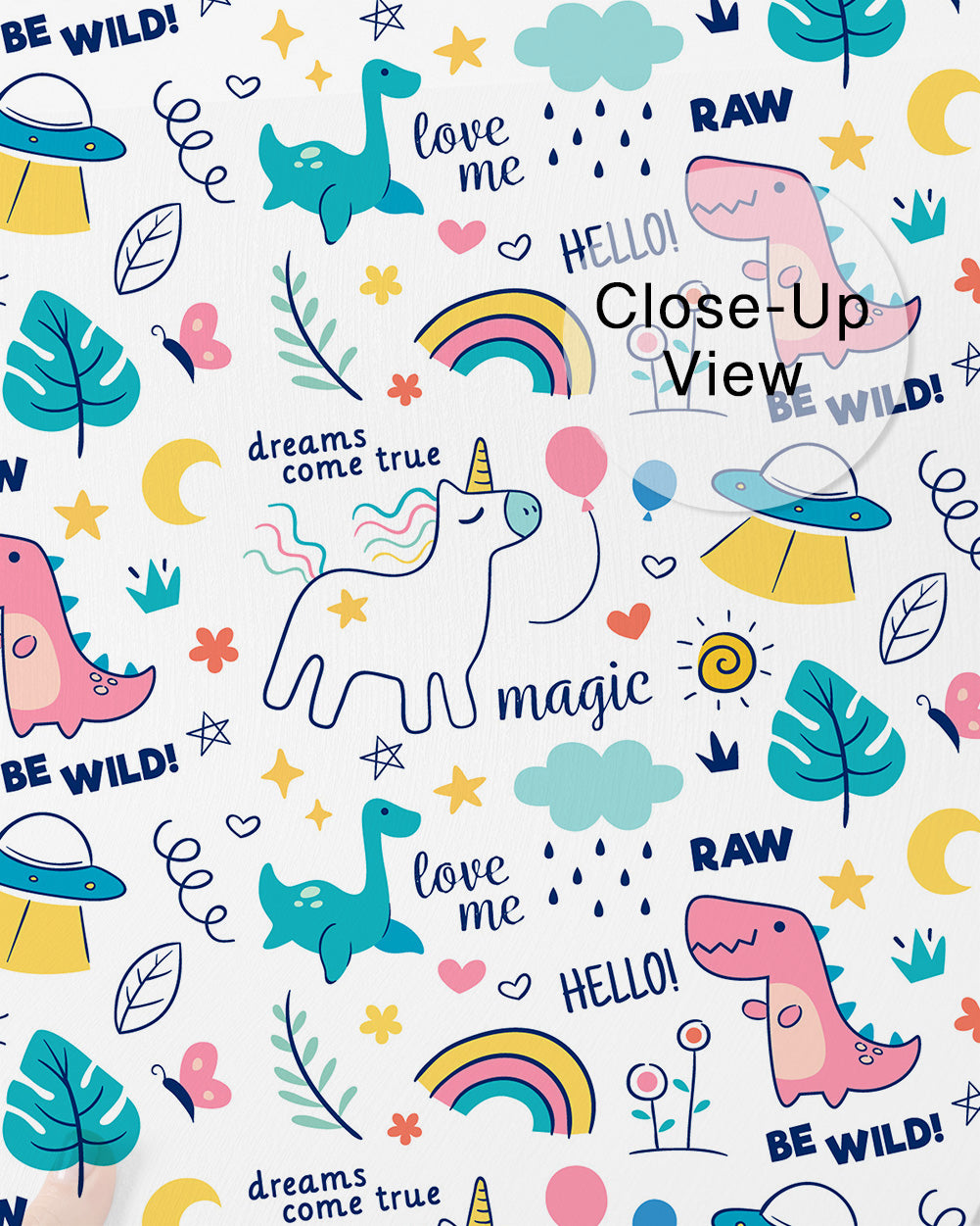 Dreamland Dinos Wall Mural