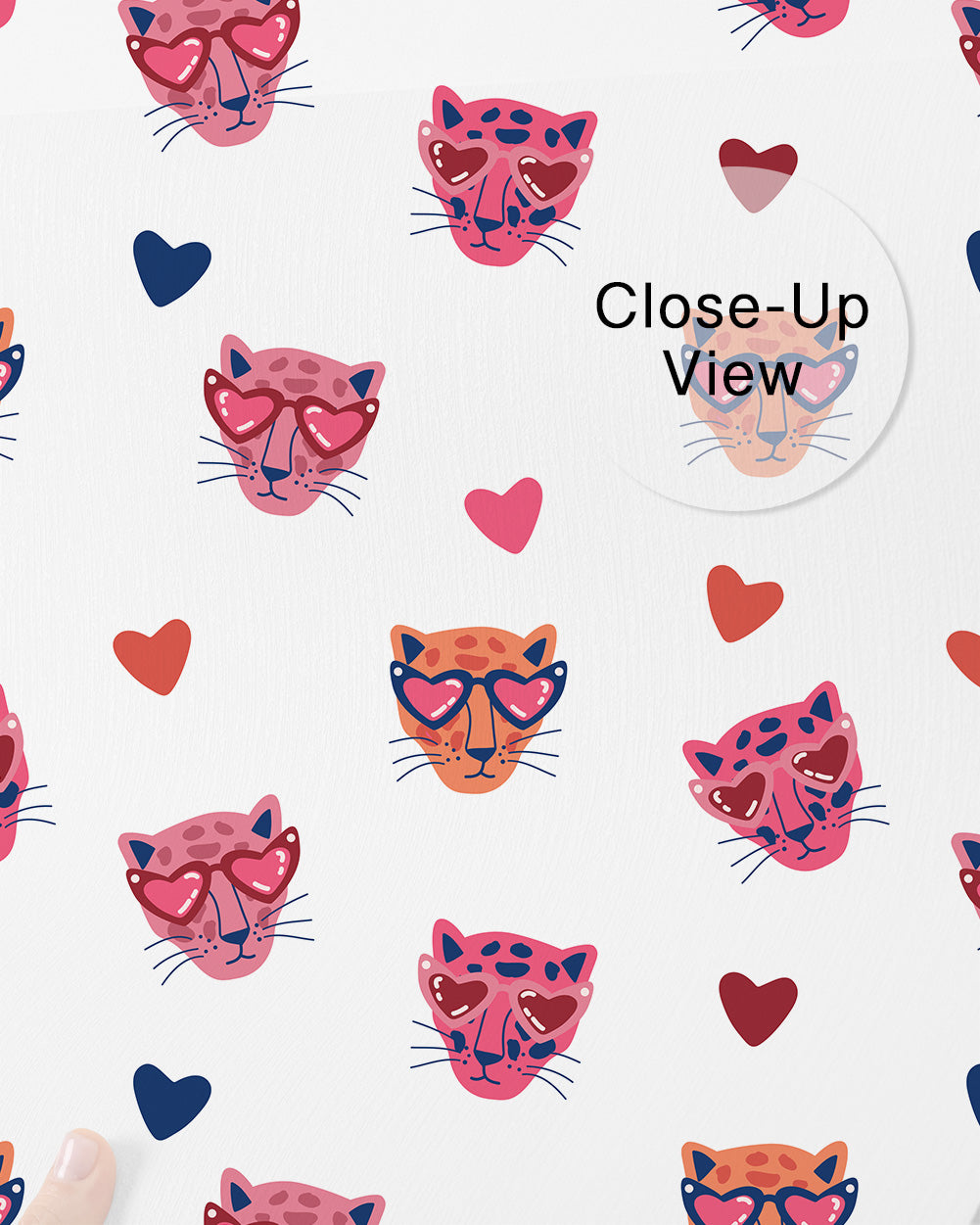 Purrfect Love Wall Mural